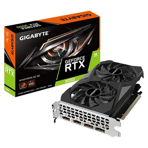 Gigabyte RTX 3050 Windforce OC V2 6GB Graphics Card