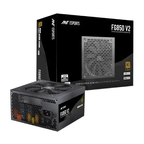 fg850-v2-image-main0 Ant Esports FG850 V2 ATX 3.1 Gold Fully Modular SMPS