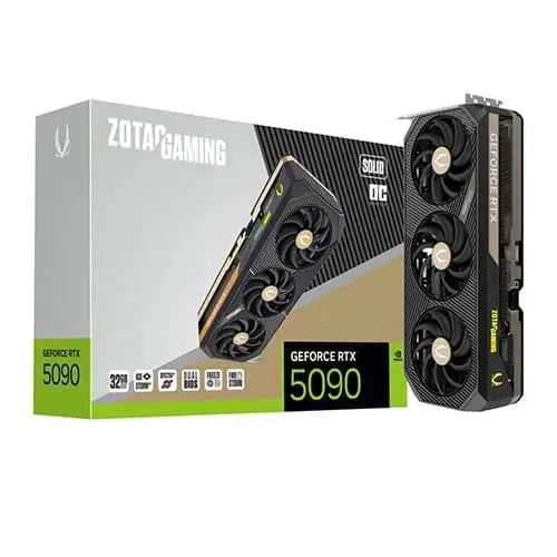 zt-b50900j-10p-image-main0 Zotac Gaming RTX 5090 Solid OC 32GB GDDR7 Graphics Card