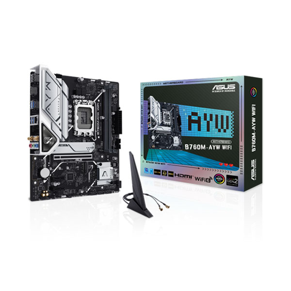 Asus B760M-AYW WIFI DDR5 M-ATX Motherboard