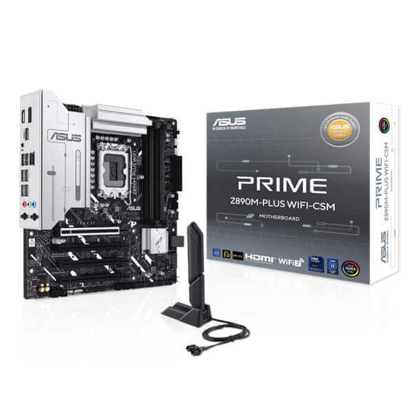 Asus Prime Z890M-Plus WIFI-CSM M-ATX Motherboard