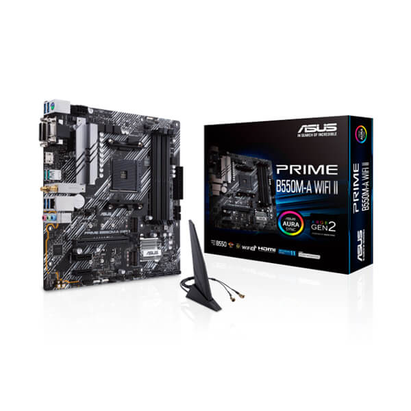 Asus Prime B550M-A WIFI II M-ATX Motherboard