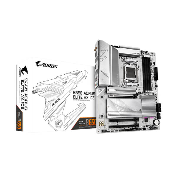 Gigabyte B650 Aorus Elite AX ICE WIFI ATX Motherboard