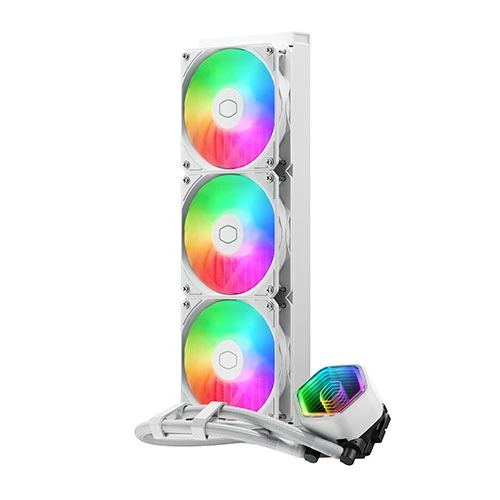 mlw-d36m-a18pa-rw-image-main0 Cooler Master MasterLiquid 360 Core II ARGB White CPU Liquid Cooler