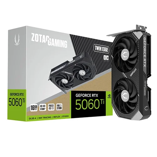 zt-b50620h-10m-image-main0 ZOTAC RTX 5060 Ti Twin Edge OC 16GB GDDR7 Graphics Card